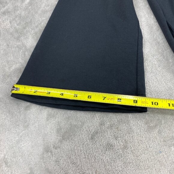 Brunello Cucinelli Pockets Hoodie Dress Womens Large Black Long Sleeve Italian - Picture 7 of 16